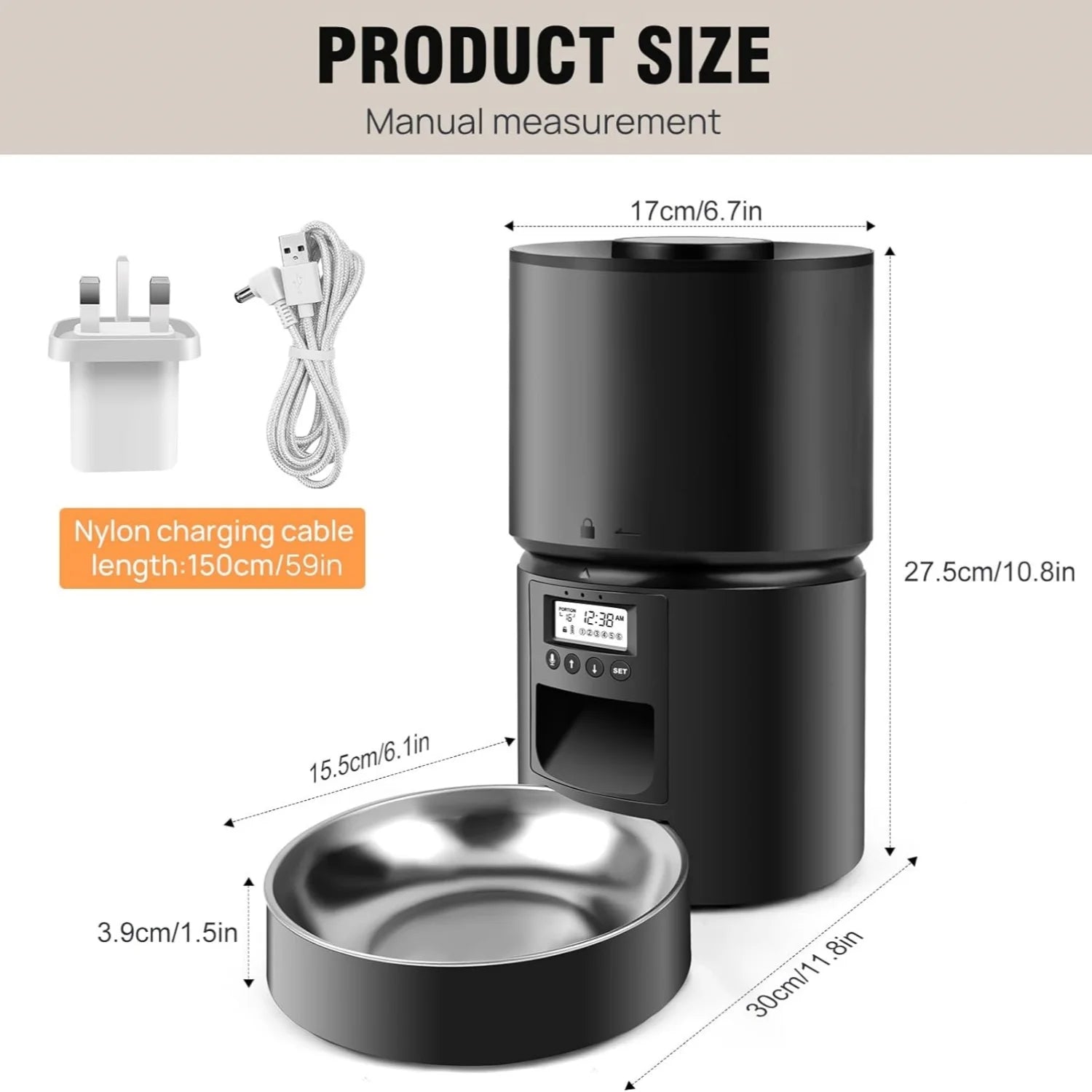 Pet Automatic Feeder with Timer