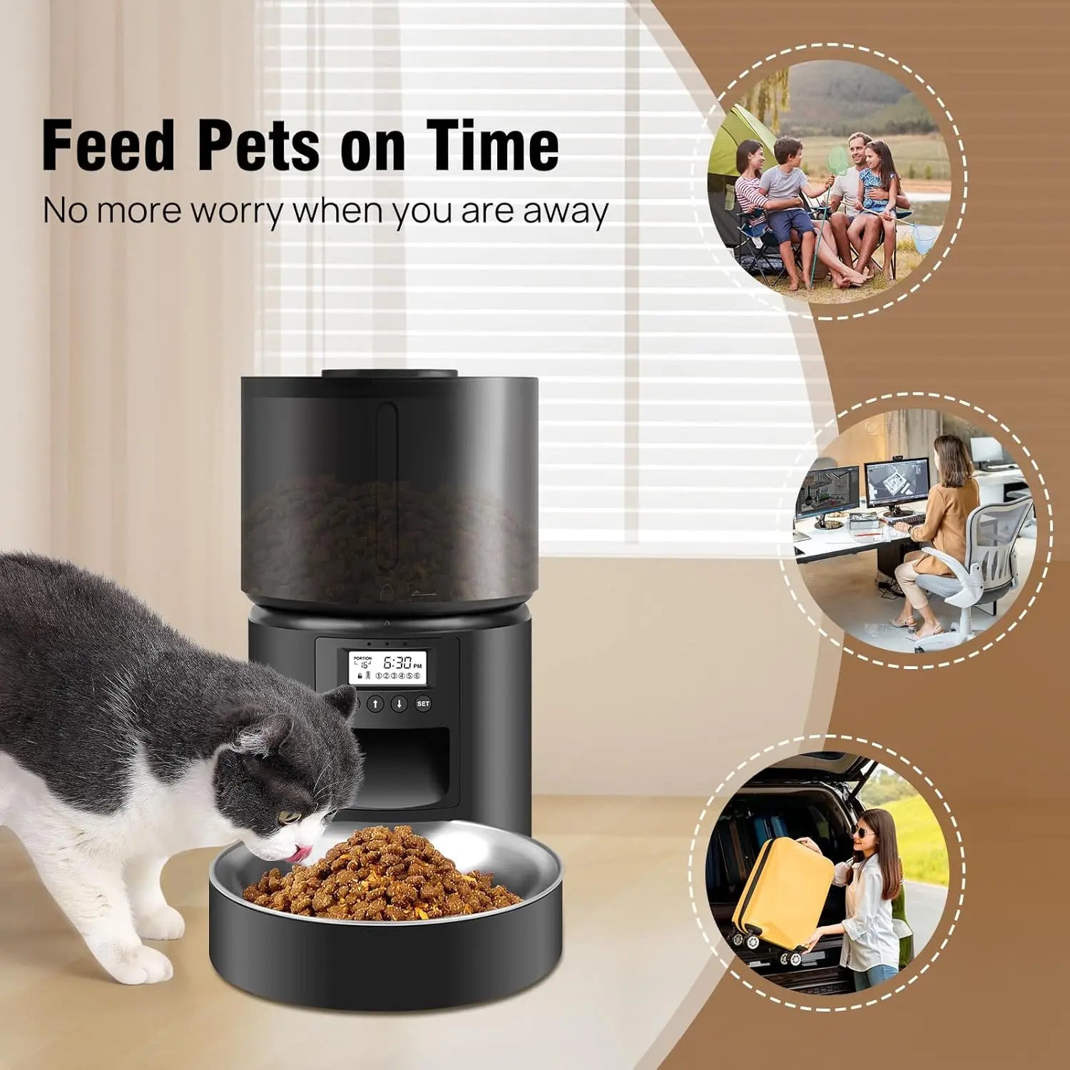 Pet Automatic Feeder with Timer