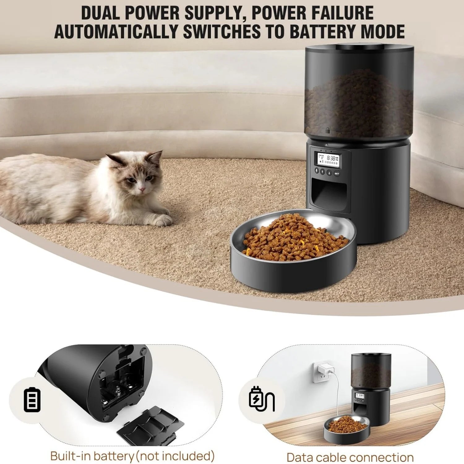 Pet Automatic Feeder with Timer